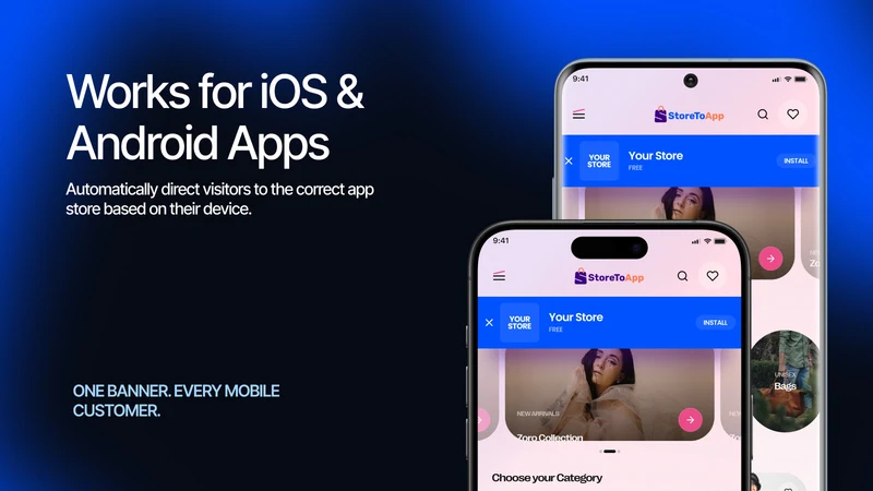 Mobile App Banner ‑ StoreToApp