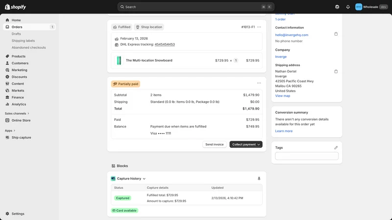 TermCap: Payment Terms Capture