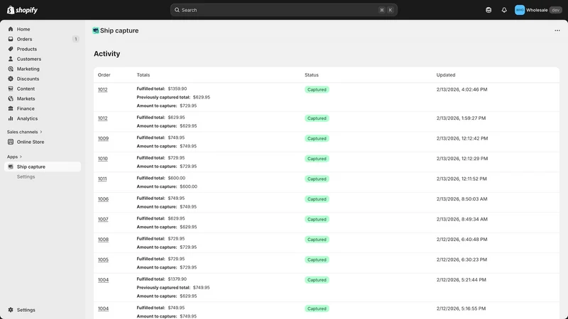 TermCap: Payment Terms Capture