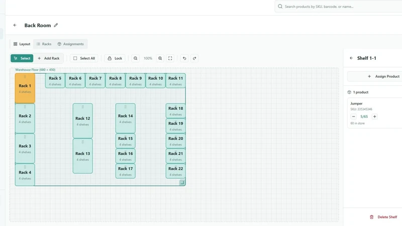 ShelfMap