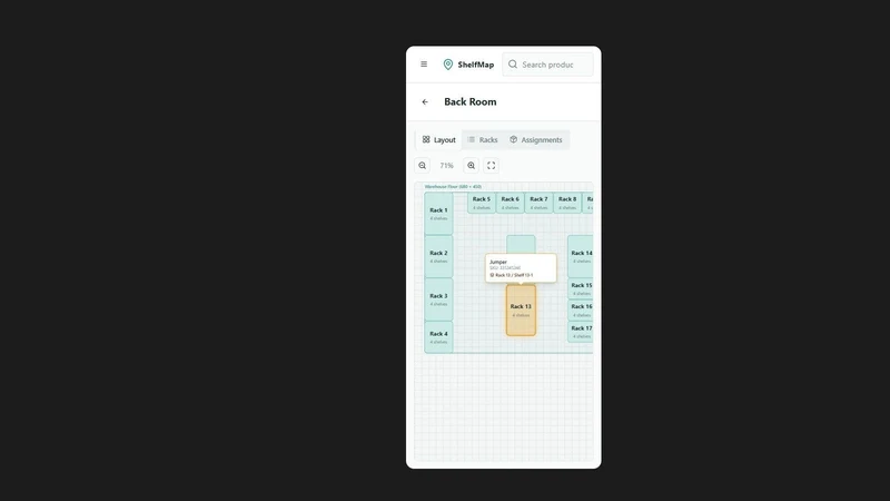 ShelfMap