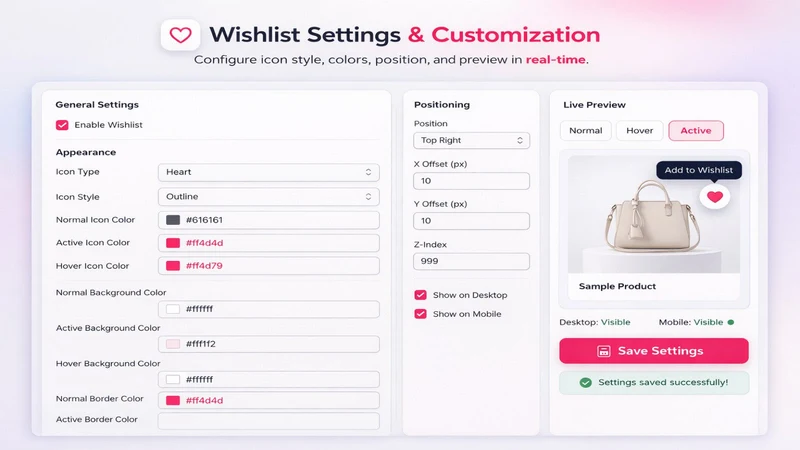 Sellify ‑ Wishlist & Compare