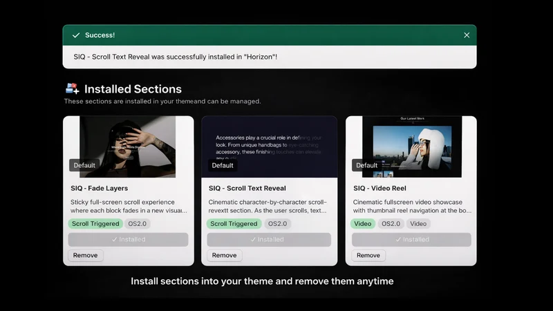SectionIQ