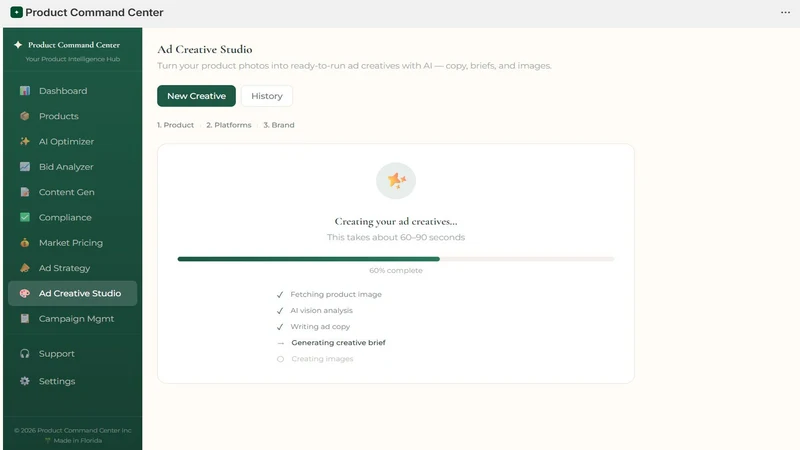 Product Command Center