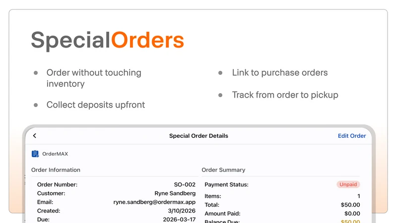 OrderMax