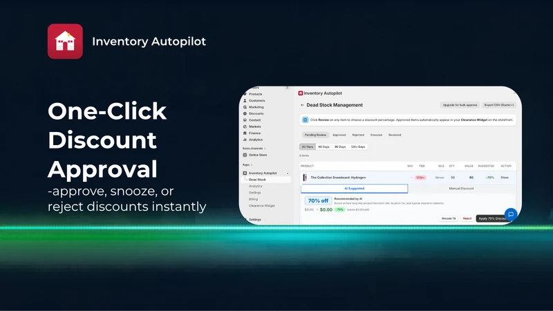 Inventory Autopilot Dead Stock