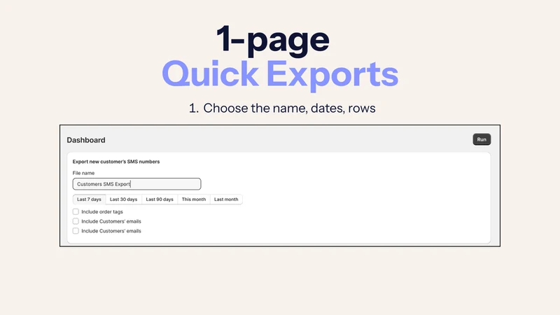 Wiz SMS Exporter
