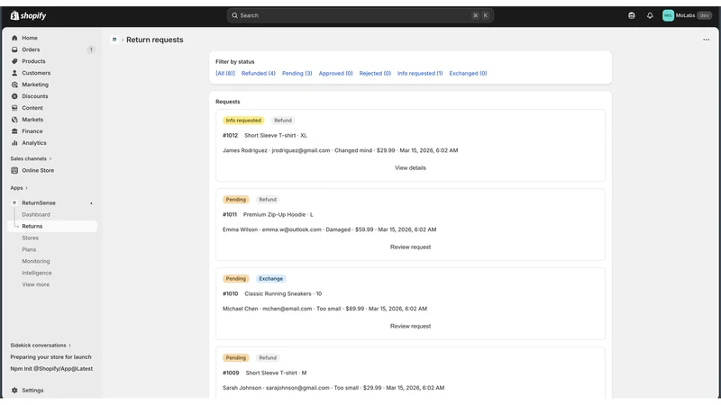 ReturnSense