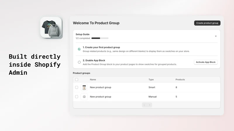 Opsify product groups