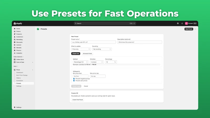 Pricer — Bulk Price Manager