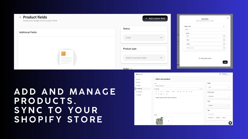 Nexus: Multivendor marketplace