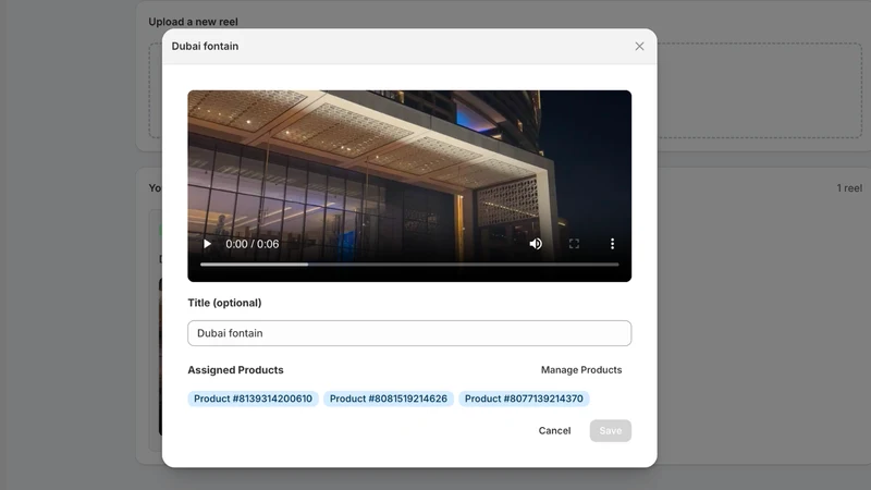 Genlook Shoppable Videos & UGC