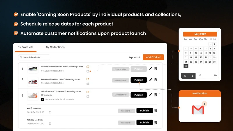 Coming Soon Products, PreOrder