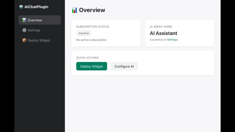 Visitora ‑ AI Chatbox