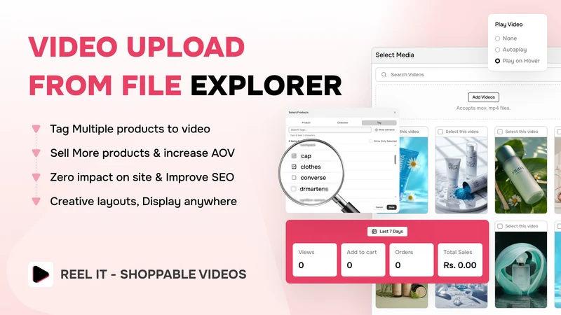 Reel It – Shoppable Video