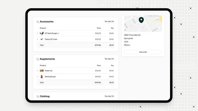 Zamp ‑ Sales Tax Dashboard