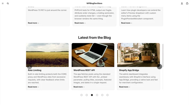 Tidykit WP Blog Feed