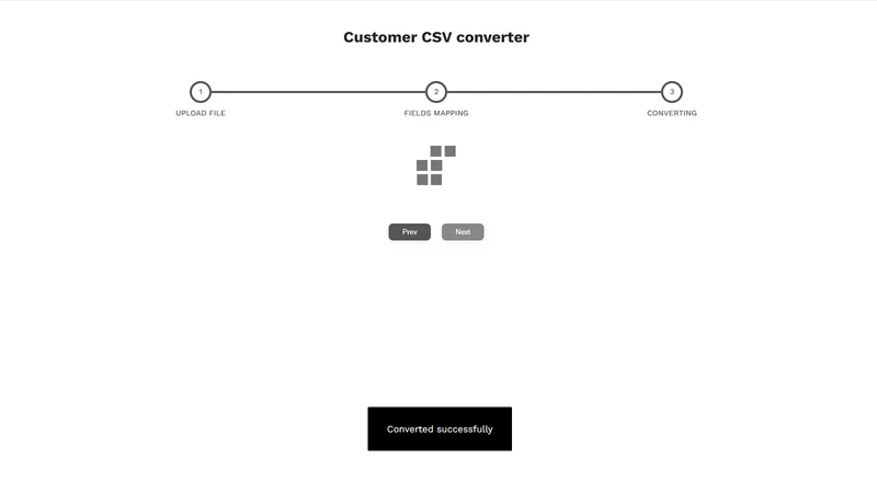 Vostari CSV Converter: Duda