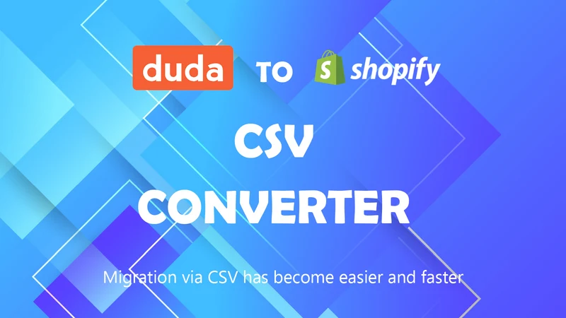 Vostari CSV Converter: Duda