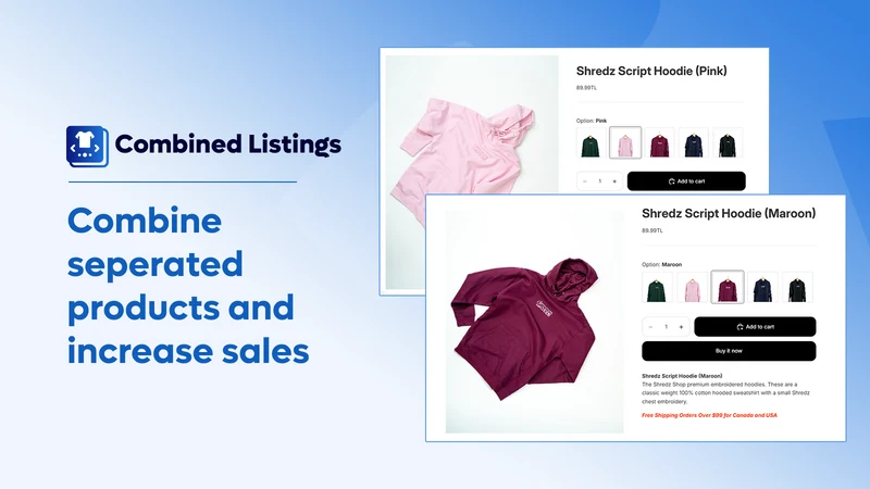 VariantX | Combined Listings