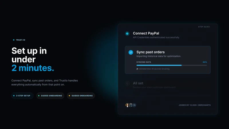 Trustio PayPal Tracking Sync