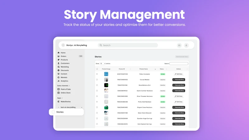 Storiyo : AI Storytelling