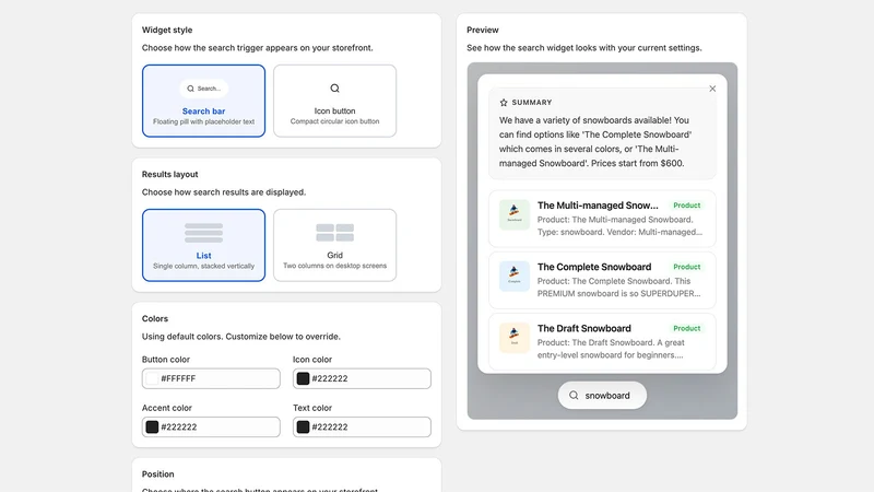 AI Search Bar Pro