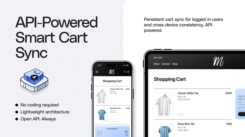 R+ Persistent Cart | Cart sync