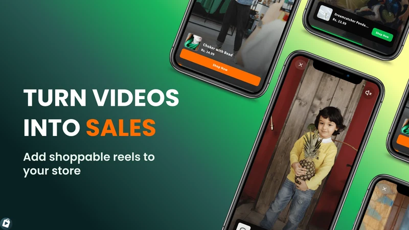 Reelshop‑ Shoppable Videos UGC
