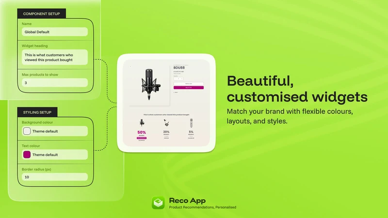 Reco ‑ Product Recommendations