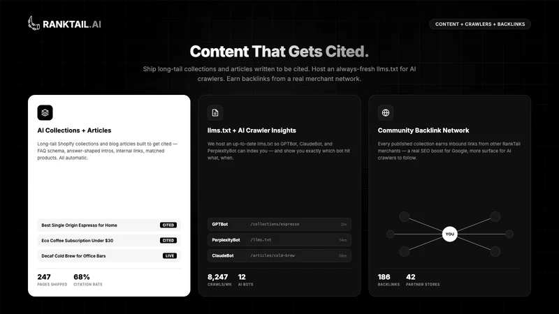 Ranktail: AI SEO & Monitoring