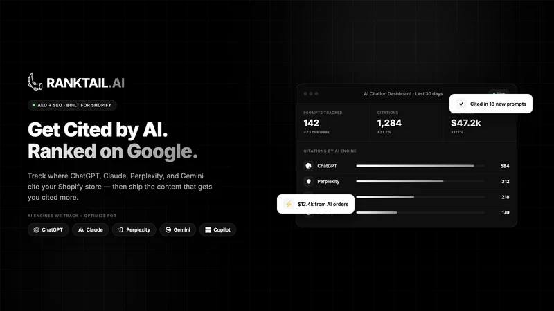 Ranktail: AI SEO & Monitoring