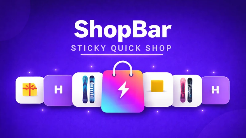 ShopBar ‑ Sticky Quick Shop
