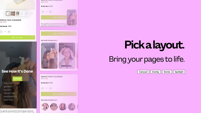 partnrUP: Shoppable Video UGC