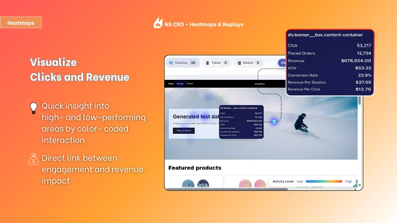 NS Revenue Heatmap & Replay
