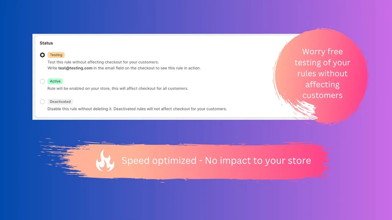 NovaPay Checkout Rules