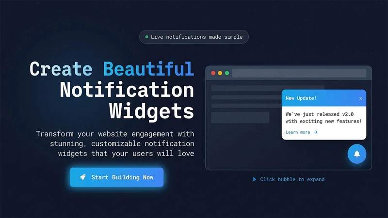 NotifyBubble | Popup Messages
