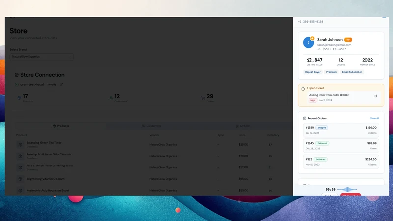 AI Calling ‑ Mailablity