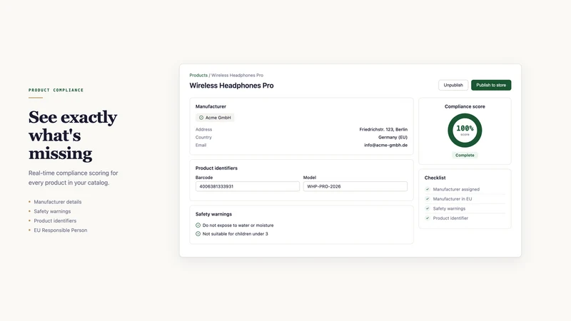 GPSReady ‑ GPSR Compliance
