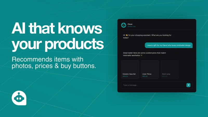 Cloze: AI Shopping Assistant