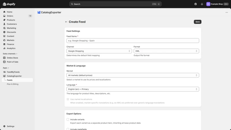 CatalogExporter