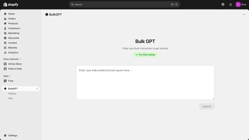 Octal Labs ‑ Bulk GPT
