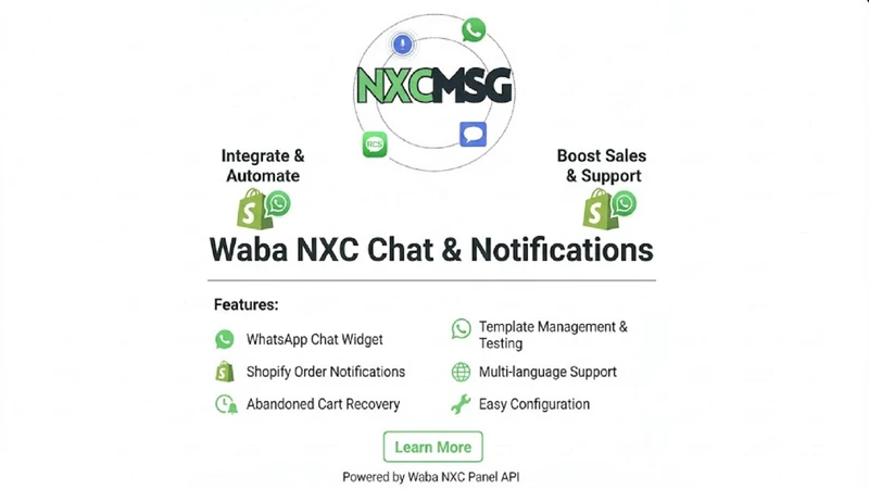 Waba NXC WhatsApp Notification