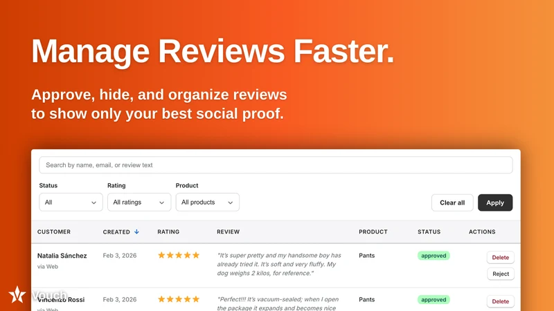 Vouch ‑ Ai Product Reviews