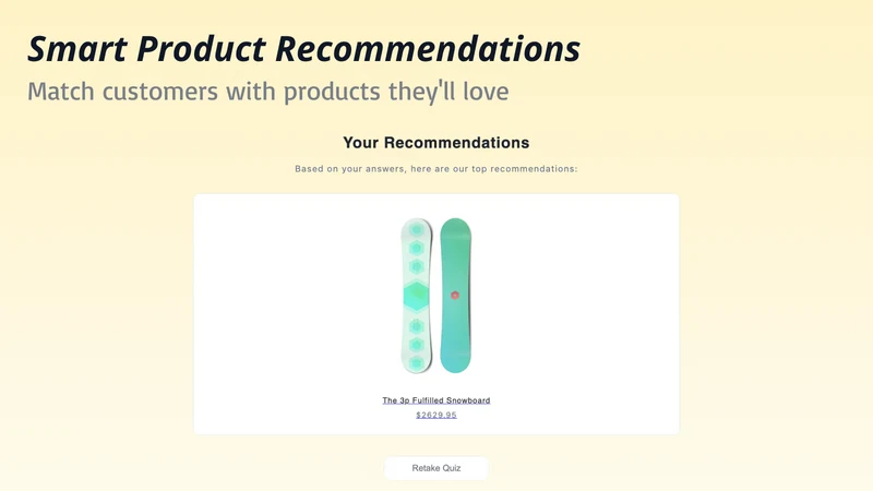 UserToCart: Quiz