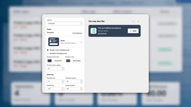 VOL – Upsell & Cross Sell