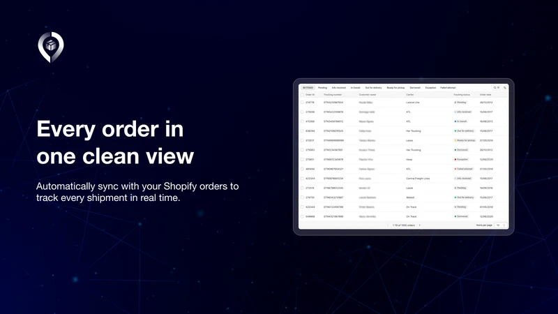 Avada Order Tracking