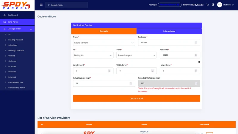 Spdy Parcel