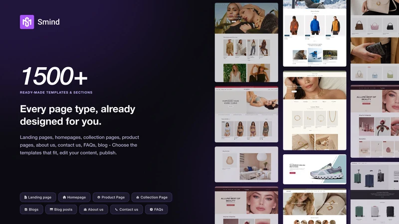Smind Landing Page Builder