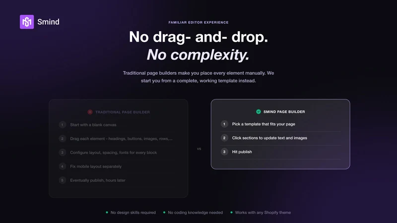 Smind Landing Page Builder
